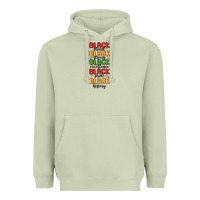 Matcha black history Heavyweight Hoodie - MaliasSmallBusiness