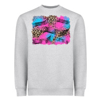 Heather Grey race background Heavyweight Sweatshirt - Zillion Design Studio