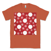 Copper christmas snow flakes seamless pattern Classic Tee - BundleAndBundleShop