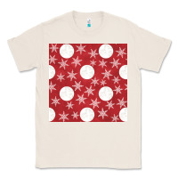 Natural christmas snow flakes seamless pattern Classic Tee - BundleAndBundleShop