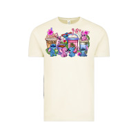 Vintage Arctic stitch with lilo coffee cups Vintage Tee - AdoDesignShop