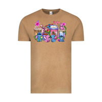 Vintage Camel stitch with lilo coffee cups Vintage Tee - AdoDesignShop