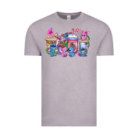 Vintage Zinc stitch with lilo coffee cups Vintage Tee - AdoDesignShop