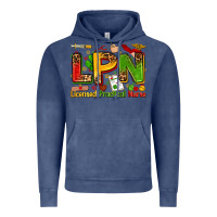 Vintage Denim licensed practical nurse Vintage Hoodie - Zillion Design Studio