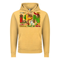 Vintage Mustard licensed practical nurse Vintage Hoodie - Zillion Design Studio