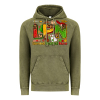 Vintage Olive licensed practical nurse Vintage Hoodie - Zillion Design Studio
