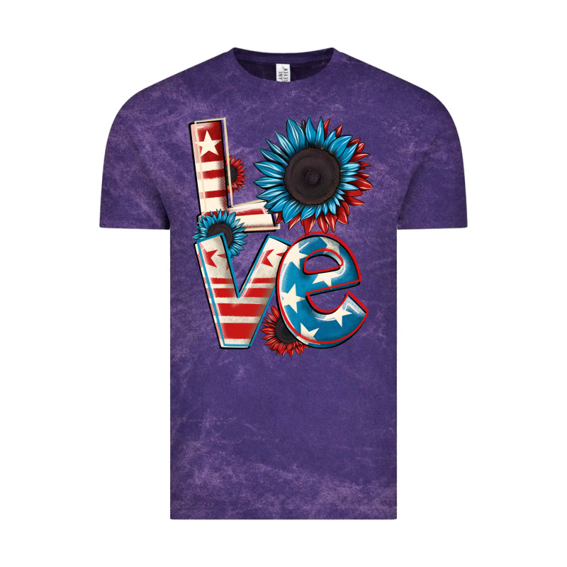 Love 4th Of July Vintage Tee by CowGirlArtShop | Teevron