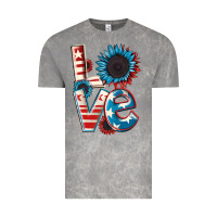 Cloud Rock Love 4th of July Vintage Tee - CowGirlArtShop