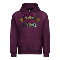 Mauve Wine Everything Hurts and I m Dying Urban Hoodie - Bettercallsaul