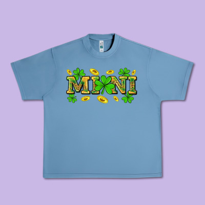 St. Patricks Day Mini Urban Heavy Tee Designed By Neo Western