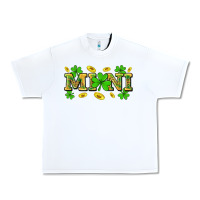 White St. Patricks Day mini Urban Heavy Tee - Neo Western