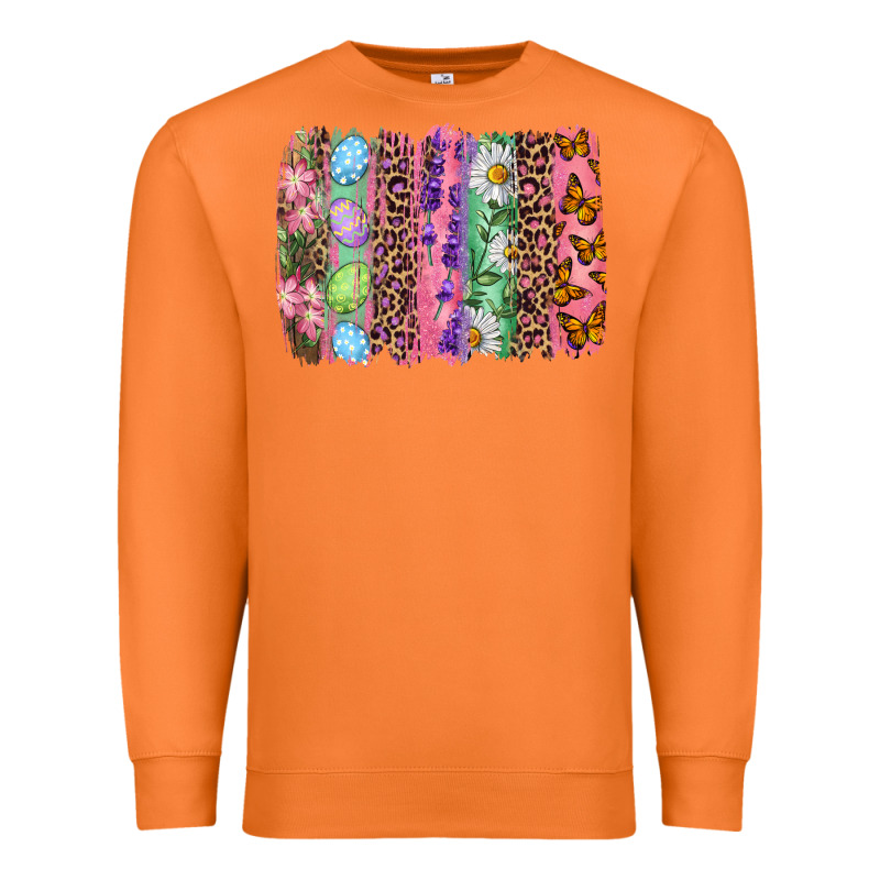 Western Easter Brushstroke Premium Sweatshirt by NancyCooperArtShop | Teevron