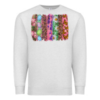 Oatmeal Heather Western Easter brushstroke Premium Sweatshirt - NancyCooperArtShop