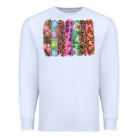 White Western Easter brushstroke Premium Sweatshirt - NancyCooperArtShop