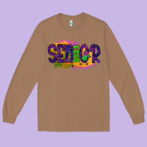 Senior 2023 Halloween Long Sleeve Tee Designed By Jahusdesignshop