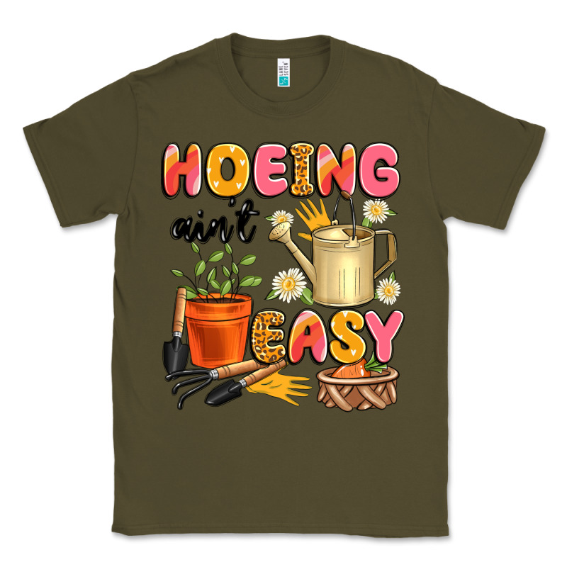 Hoeing Ain't Easy Classic Tee by Artiststas | Teevron