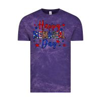Cloud Purple Happy memorial day Vintage Tee - Neo Western
