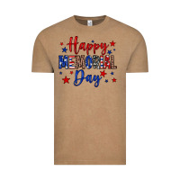 Vintage Coffee Happy memorial day Vintage Tee - Neo Western