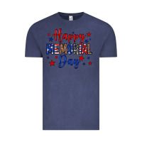 Vintage Denim Happy memorial day Vintage Tee - Neo Western