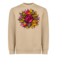 Mushroom race  sunflower Heavyweight Sweatshirt - Zillion Design Studio