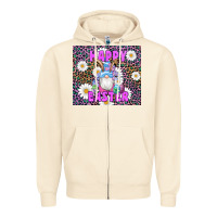 Sandshell easter happy easter gnomes bunny daisys Zipper Hoodie - Artiststas