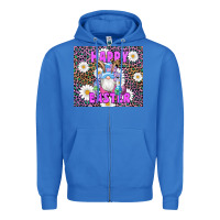 True Royal easter happy easter gnomes bunny daisys Zipper Hoodie - Artiststas