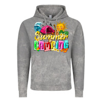 Cloud Rock summer camping Vintage Hoodie - texasbilliewilder