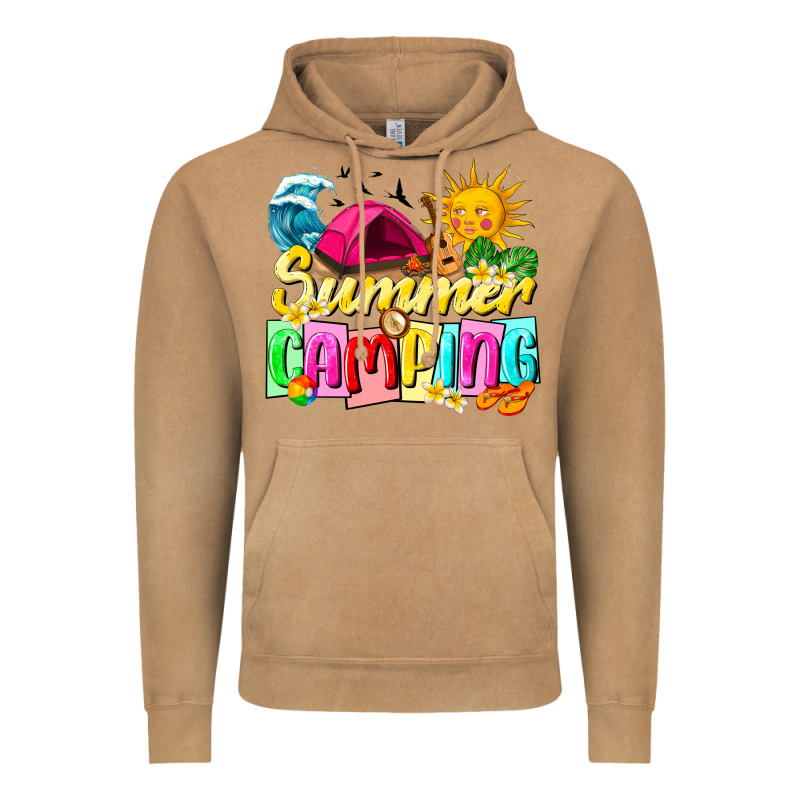 Summer Camping Vintage Hoodie by texasbilliewilder | Teevron