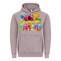 Vintage Zinc summer camping Vintage Hoodie - texasbilliewilder