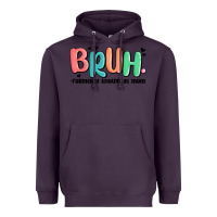Plum bruh formerly known as mom Heavyweight Hoodie - MaliasSmallBusiness