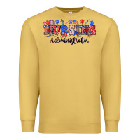 Antique Gold 4th of july nursing administrator Premium Sweatshirt - NancyCooperArtShop