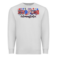 Dove Grey 4th of july nursing administrator Premium Sweatshirt - NancyCooperArtShop