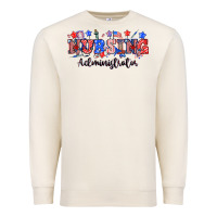 Sandshell 4th of july nursing administrator Premium Sweatshirt - NancyCooperArtShop