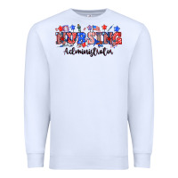 4th Of July Nursing Administrator Premium Sweatshirt | Teevron