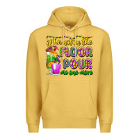 Antique Gold if i'm not on the floor pour me one more Premium Hoodie - LillyAllenDesigns