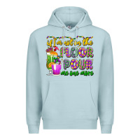 Blue Mist if i'm not on the floor pour me one more Premium Hoodie - LillyAllenDesigns