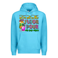 Ocean Blue if i'm not on the floor pour me one more Premium Hoodie - LillyAllenDesigns