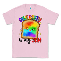 Bubblegum Pink diversity is my jam Classic Tee - Artiststas