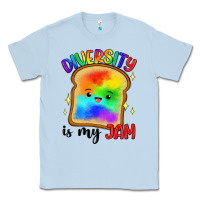 Dusty Blue diversity is my jam Classic Tee - Artiststas