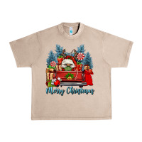 French Oak merry christmas gnomes truck Urban Heavy Tee - FaDigitalArtStudio
