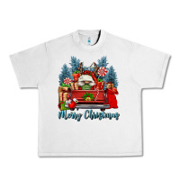 Lunar Rock merry christmas gnomes truck Urban Heavy Tee - FaDigitalArtStudio