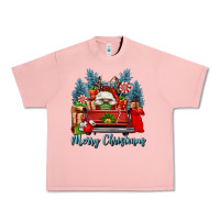 Salmon merry christmas gnomes truck Urban Heavy Tee - FaDigitalArtStudio