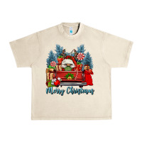 Sandshell merry christmas gnomes truck Urban Heavy Tee - FaDigitalArtStudio