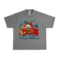 Tornado merry christmas gnomes truck Urban Heavy Tee - FaDigitalArtStudio