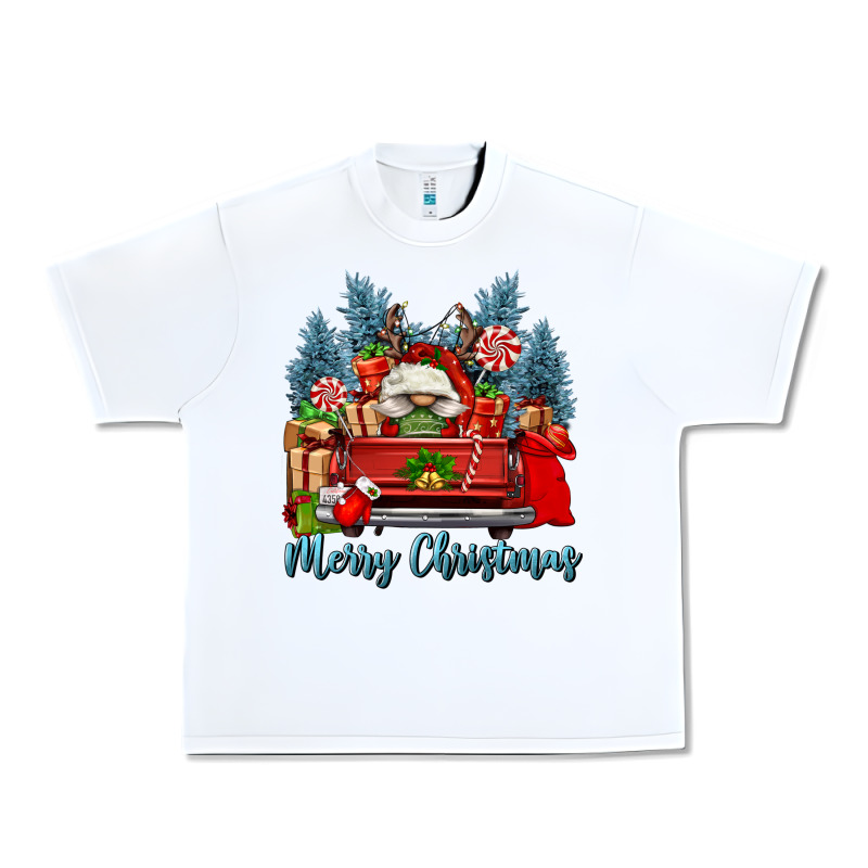 Merry Christmas Gnomes Truck Urban Heavy Tee by FaDigitalArtStudio | Teevron