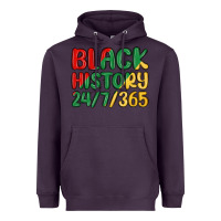 Plum black history Heavyweight Hoodie - MaliasSmallBusiness