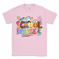 Bubblegum Pink school nurse Classic Tee - AdoDesignShop