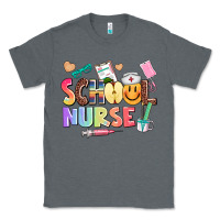 Charcoal Heather school nurse Classic Tee - AdoDesignShop