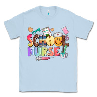Dusty Blue school nurse Classic Tee - AdoDesignShop