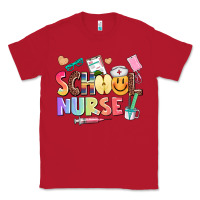 Red school nurse Classic Tee - AdoDesignShop